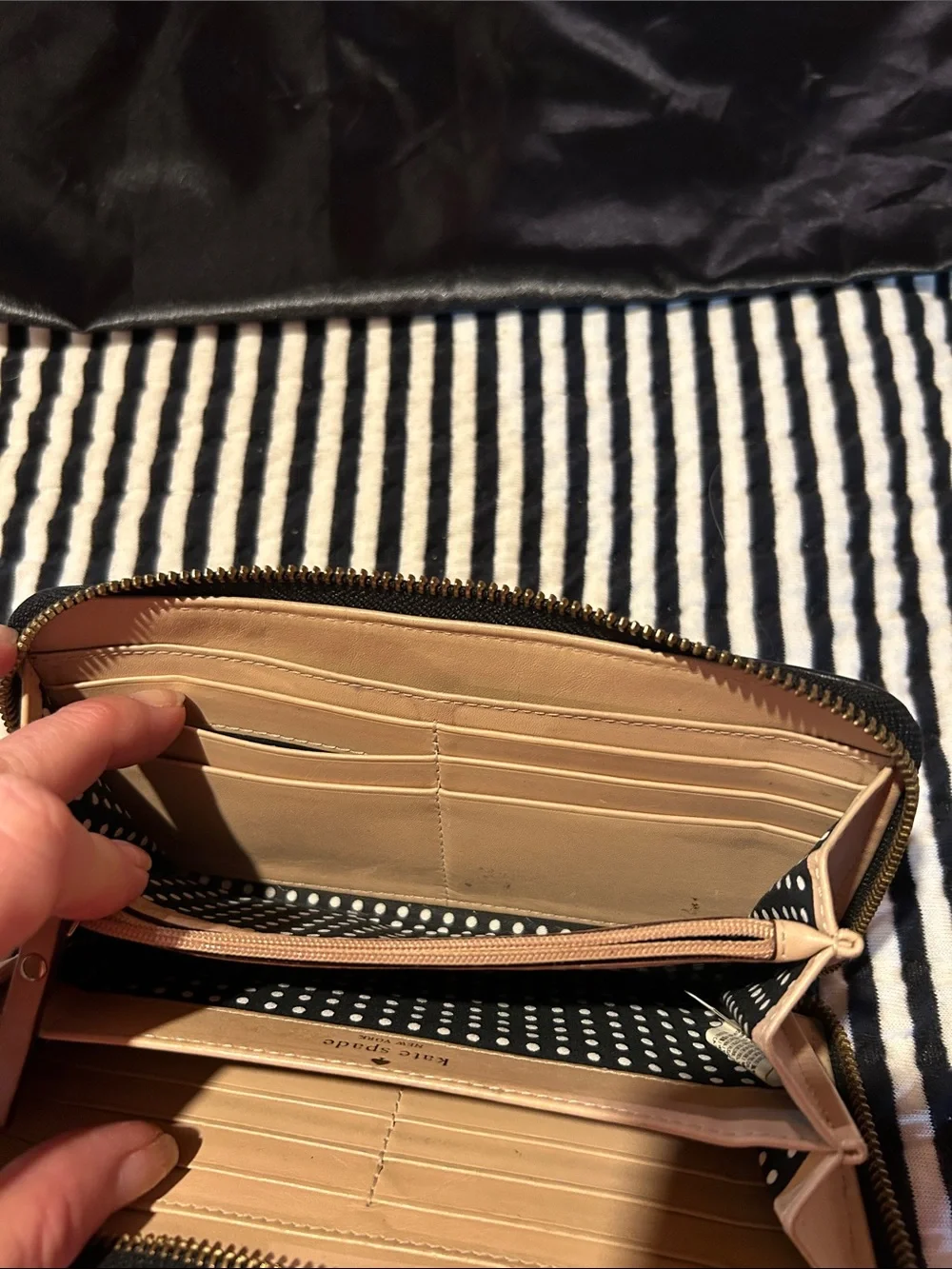 kate spade sleek quilted